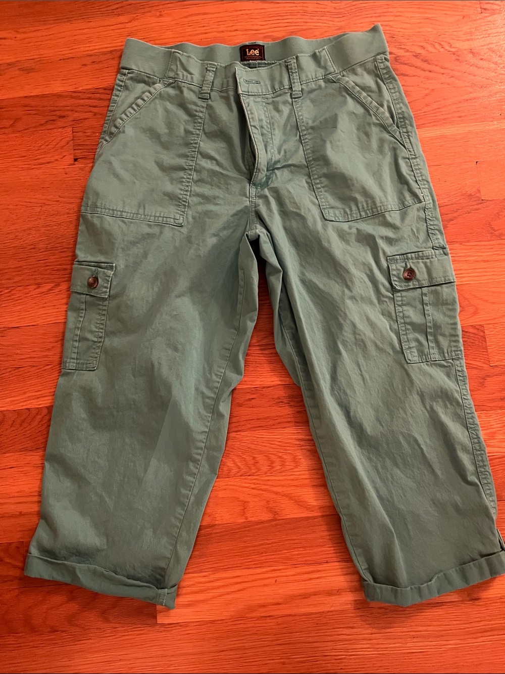 Lee Green Capris Size 12